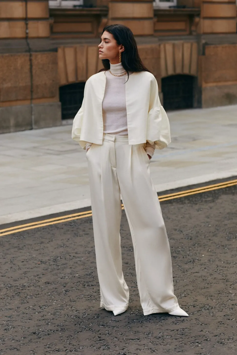 Carlotta satin pants