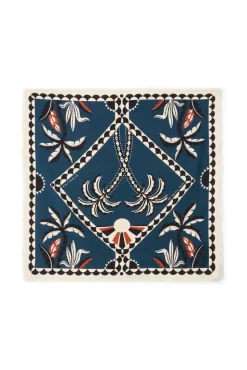Sidensjal twill 65x65
