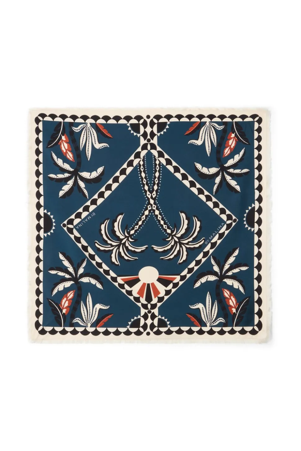 Sidensjal twill 65x65