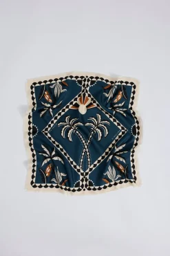 Sidensjal twill 65x65