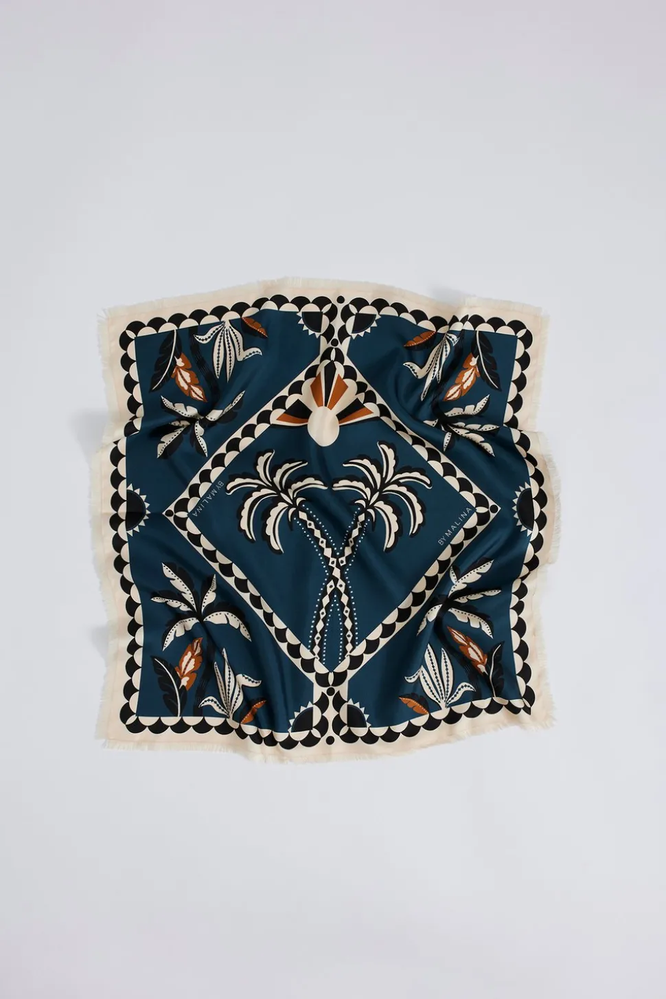 Sidensjal twill 65x65